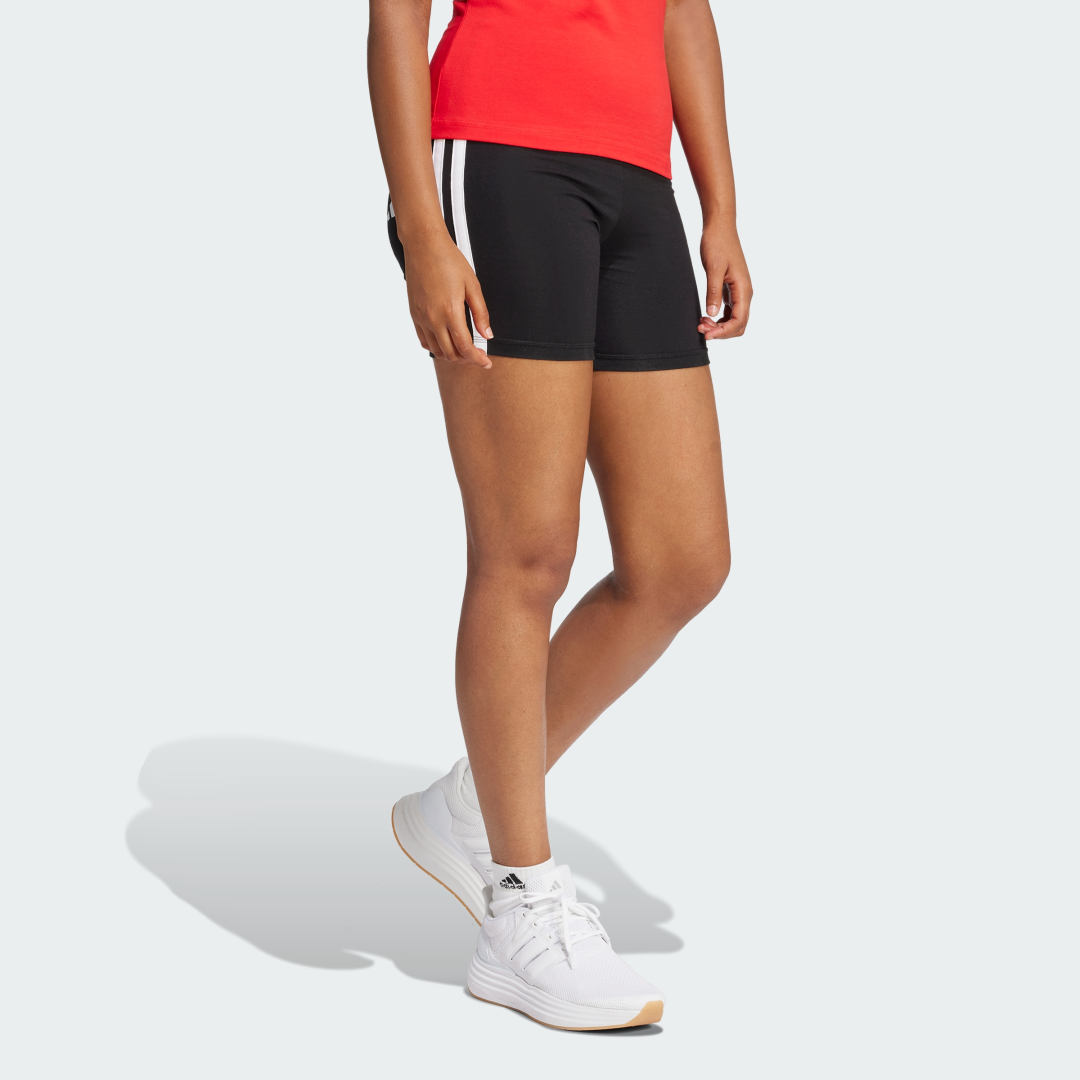 Къси панталони adidas Performance High Waisted Biker Shorts Черно | JE1223, 1