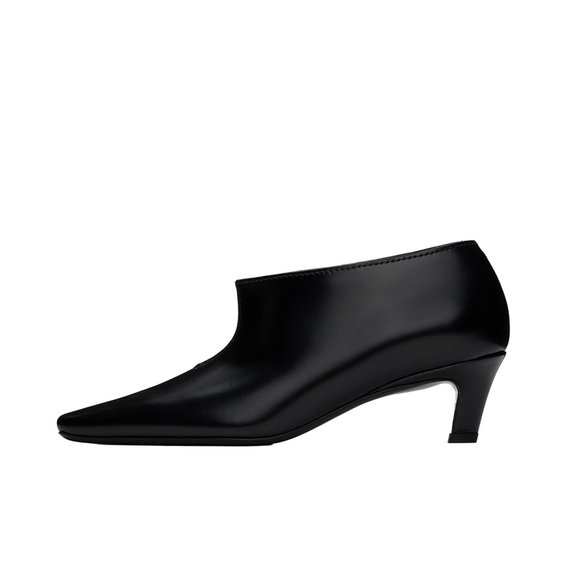 Кецове и обувки TOTEME 'The Wide Shaft' Ankle Boots Черно | 243-WAS0152-LE0068