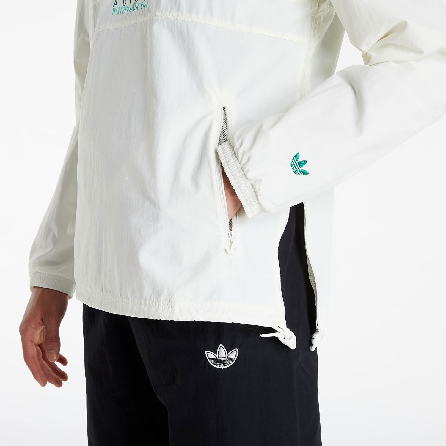 Ветровка adidas Originals Sports Club Oth Windbreaker Бяло | HF4913, 1