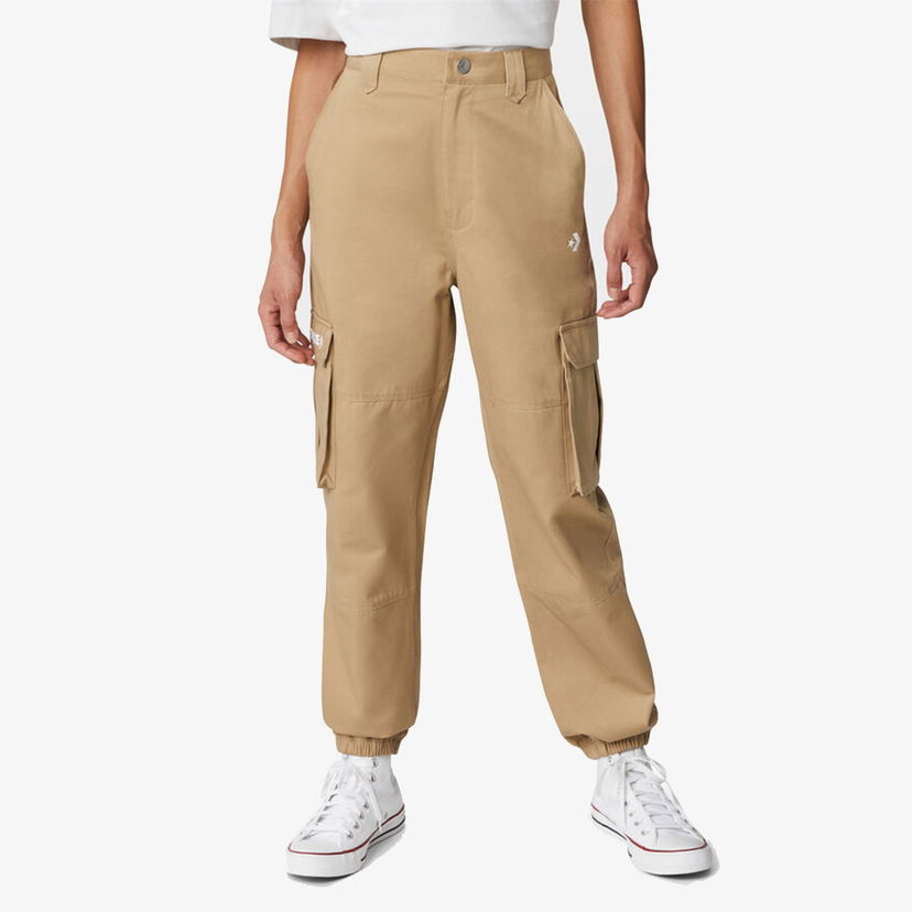 Карго панталони Converse Converse Cargo Jogger Pants Бежово | 10023711-A02-244