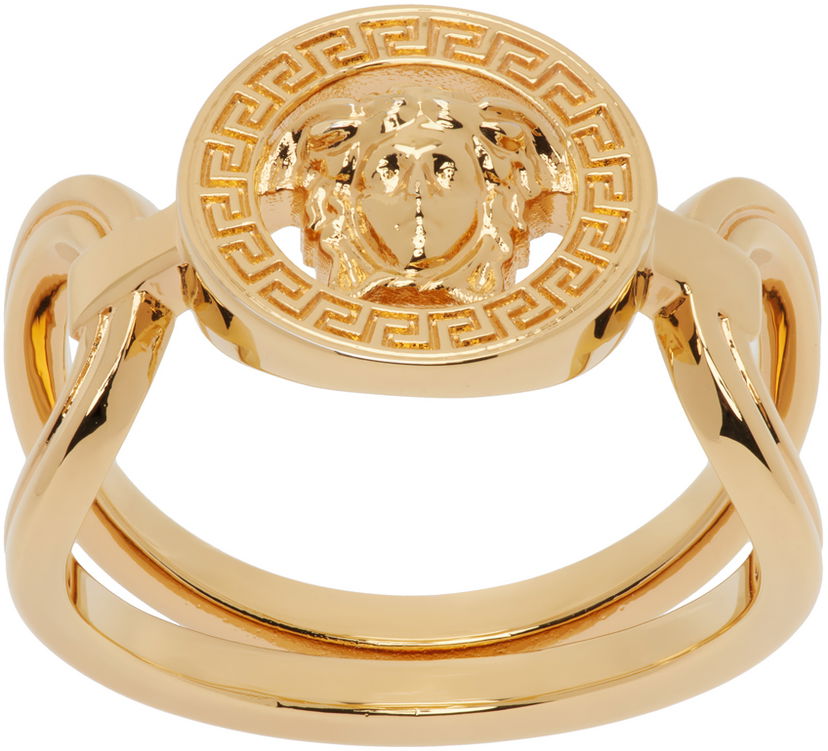 Пръстен Versace Gold Medusa '95 Ring Металик | 1014558_1A00620