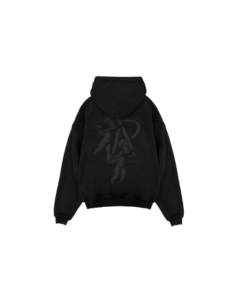 Суитчър Represent Clo Represent Cherub Initial Hoodie Black Черно | MH4022-01
