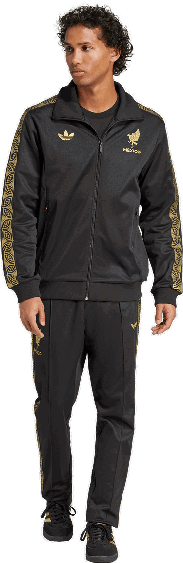 Спортни панталони adidas Originals adidas Originals Mexico 2025 Gold Track Pants Черно | je5337, 4