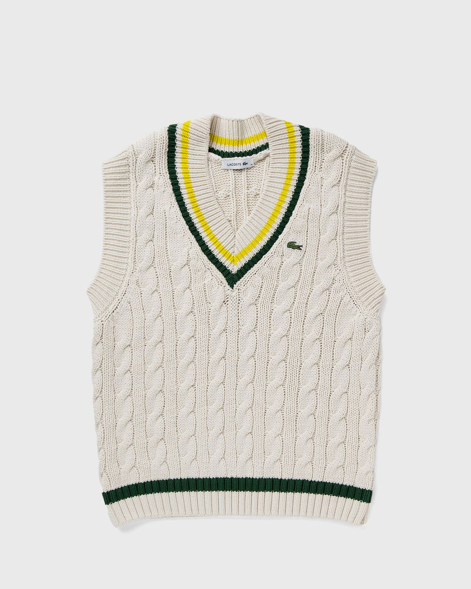 Пуловер Lacoste PULLOVER Vest Бежово | AF6945-IUS, 0