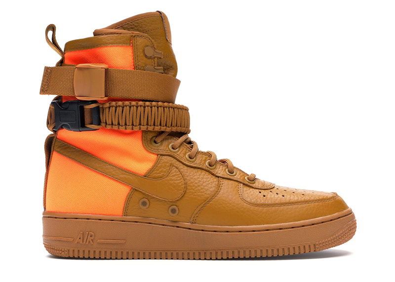 Кецове и обувки Nike SF Air Force 1 High Кафяво | 903270-778, 0