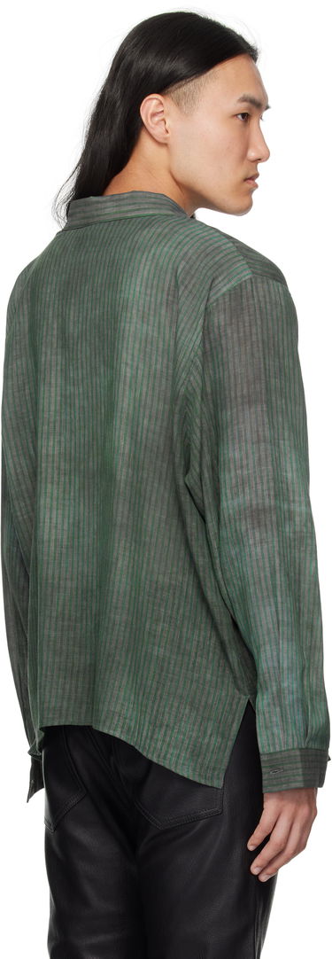 Риза Enfants Riches Déprimés Enfants Riches Déprimés Hamptons Junkie Striped Shirt Зелено | 040-247, 2