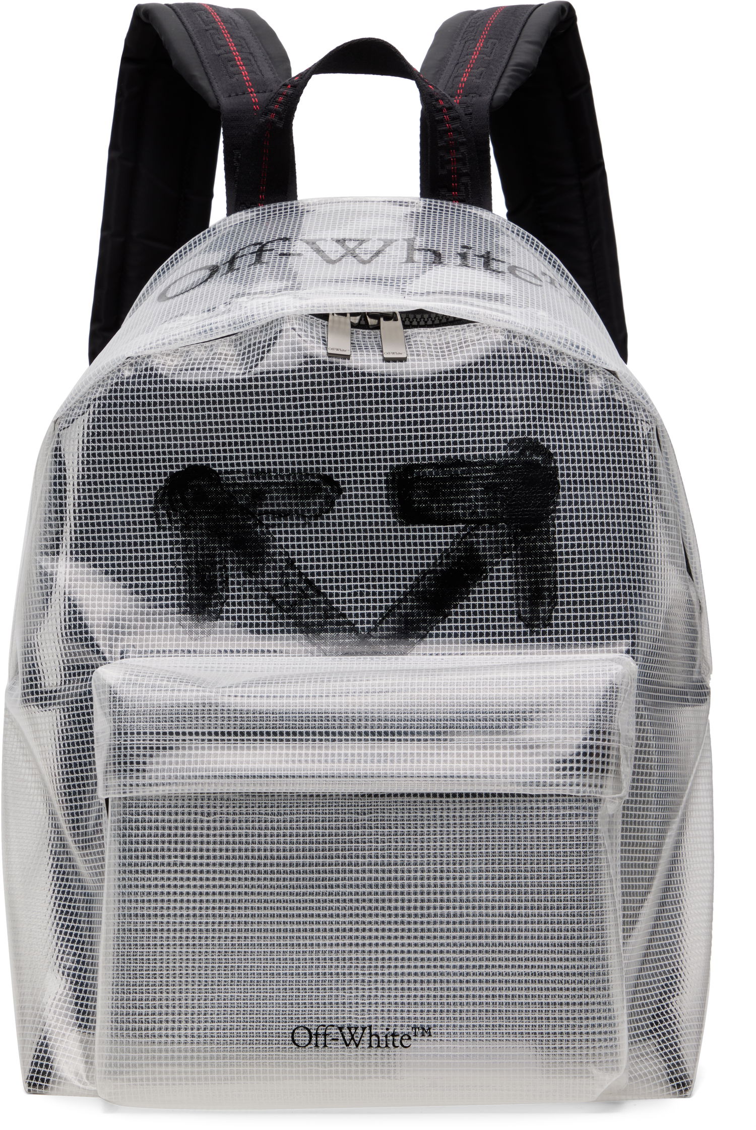 Раница Off-White Off-White Heritage Ripstop Backpack Бяло | OMNB124S25FAB0017910, 0
