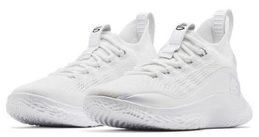 Кецове и обувки Under Armour Curry 8 Iridium Бяло | 3024422-104, 3