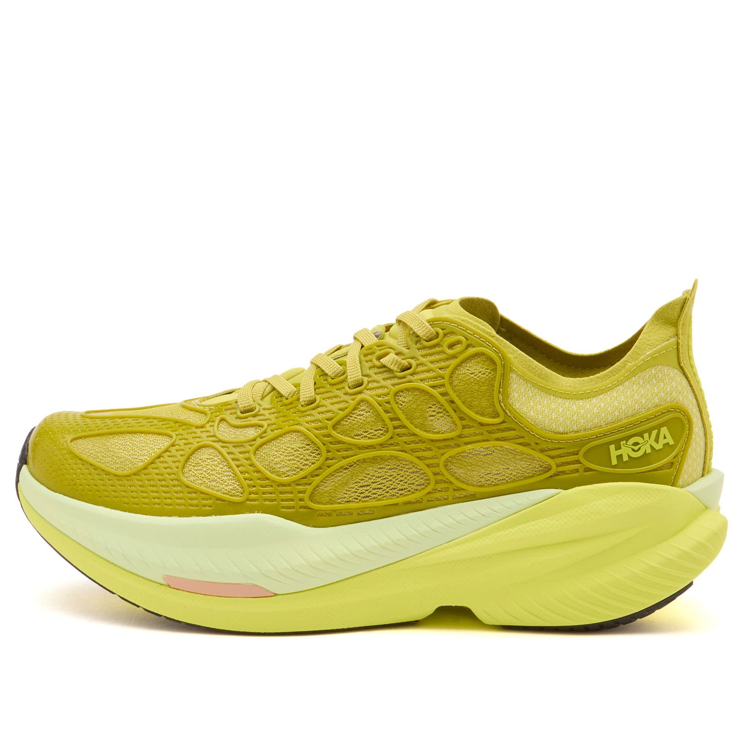 Кецове и обувки Hoka One One Mach X Caged Жълто | 1168932-PNH, 0