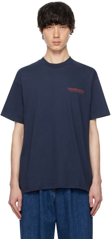 Тениска Carhartt WIP Carhartt WIP Runaway T-Shirt Тъмно синьо | I034409, 0
