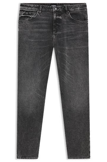 Дънки BOSS Maine Regular-Fit Comfort-Stretch Denim Jeans Черно | 50549809, 0