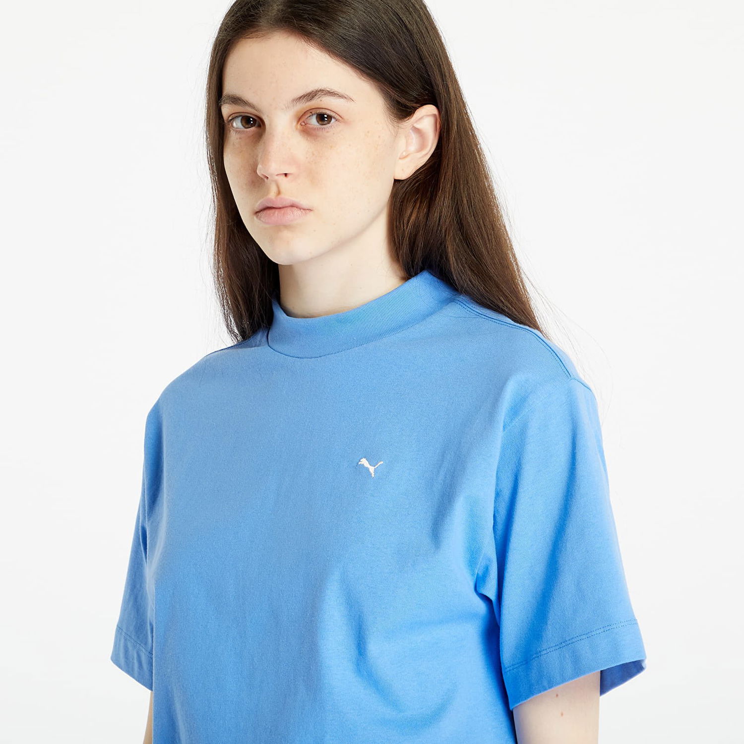 Тениска Puma x YONA SUNPŌ Mock Neck Tee Синьо | 53797745, 0