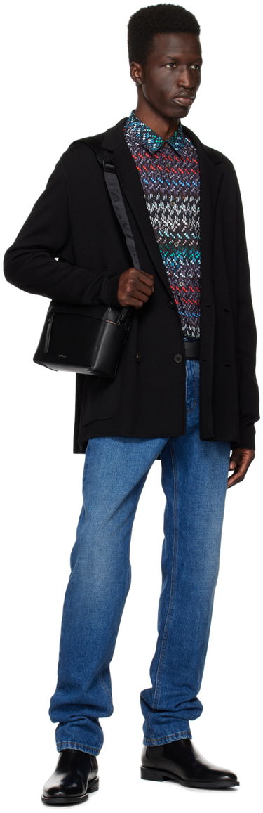 Пуловер Paul Smith Paul Smith Double-Breasted Blazer Черно | M1R-822X-K01795-79, 3