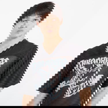 Фланелка Thrasher Thrash & Burn Football Jersey Черно | 145824, 1