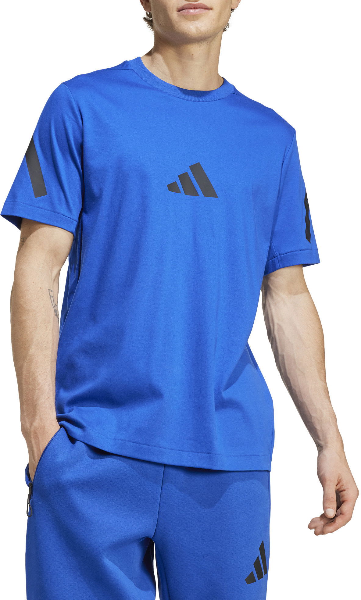 Тениска adidas Performance Sportswear Z.N.E. T-Shirt Синьо | jf6543, 0