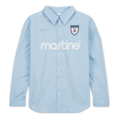 Риза Nike Martine Rose Logo Long Sleeve Shirt Синьо | AQ4458-001