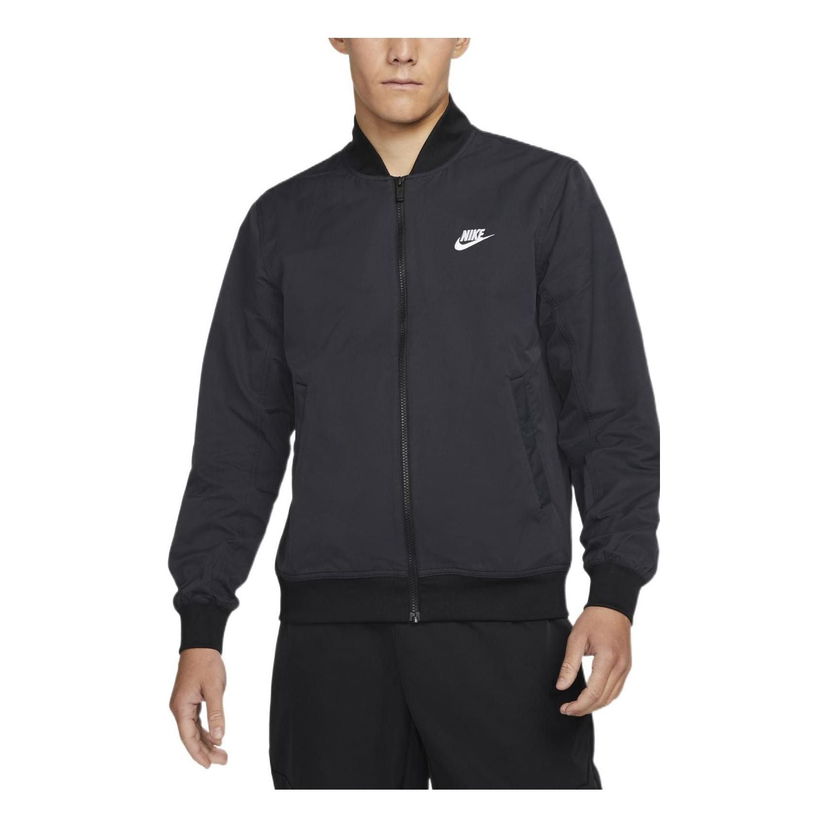 Яке бомбър Nike Logo Bomber Jacket Черно | DM6822-010