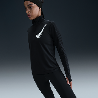 Пуловер Nike Swoosh Dri-FIT Midlayer 1/2 Zip Черно | HJ2225-010, 4