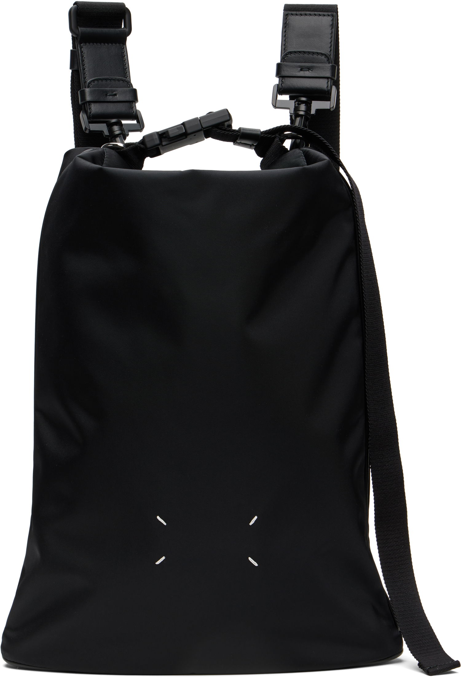 Раница Maison Margiela Maison Margiela High Tech Roll Up Backpack Черно | SB1WA0015 P6763, 0