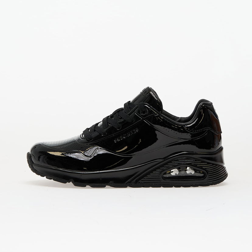 Кецове и обувки Skechers Uno - Shiny One Черно | 177142-BBK