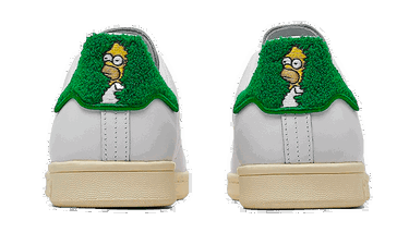 Кецове и обувки adidas Originals Stan Smith "Homer Simpson" Бяло | IE7564, 4