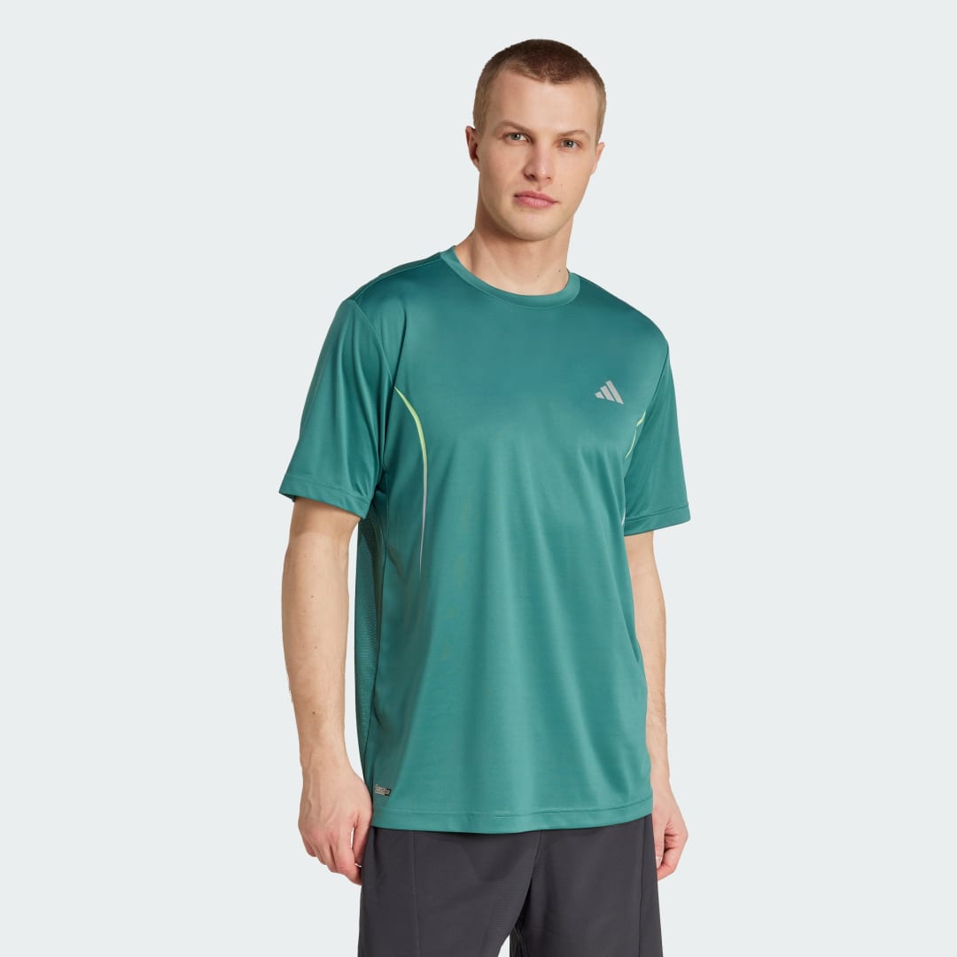 Тениска adidas Performance Tech Apparel T-Shirt Зелено | JZ8492, 0