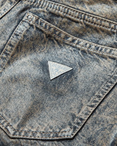 Къси панталони GUESS Denim Shorts Stone Wash Синьо | W4BD0JD4RV9 GUS2, 4