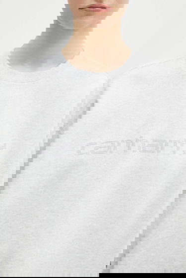 Суитчър Carhartt WIP Rivet Script Sweatshirt Сиво | I034420.1DQXX, 3