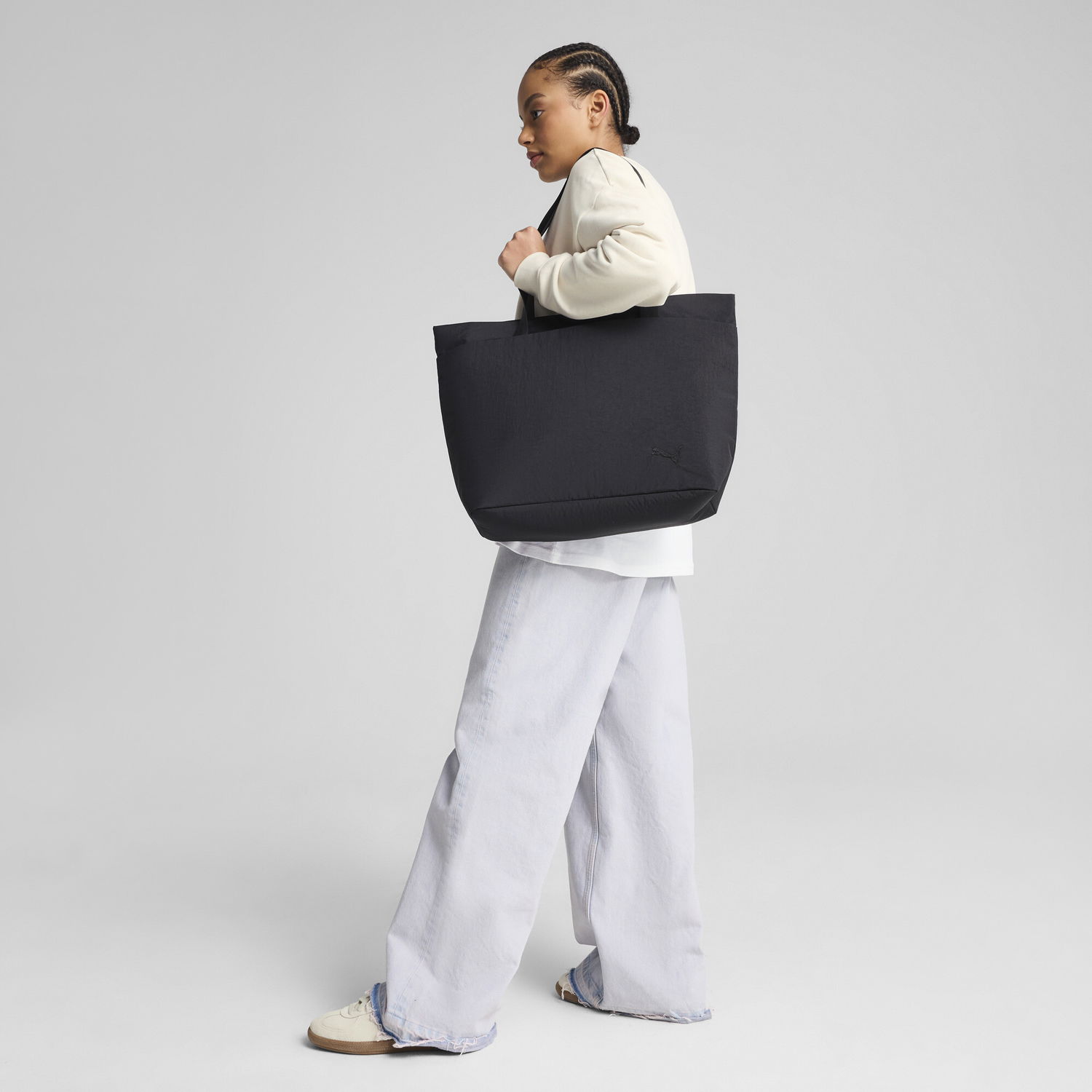 Голяма пазарска чанта Puma Shopper Tote Bag Черно | 091280_01, 1