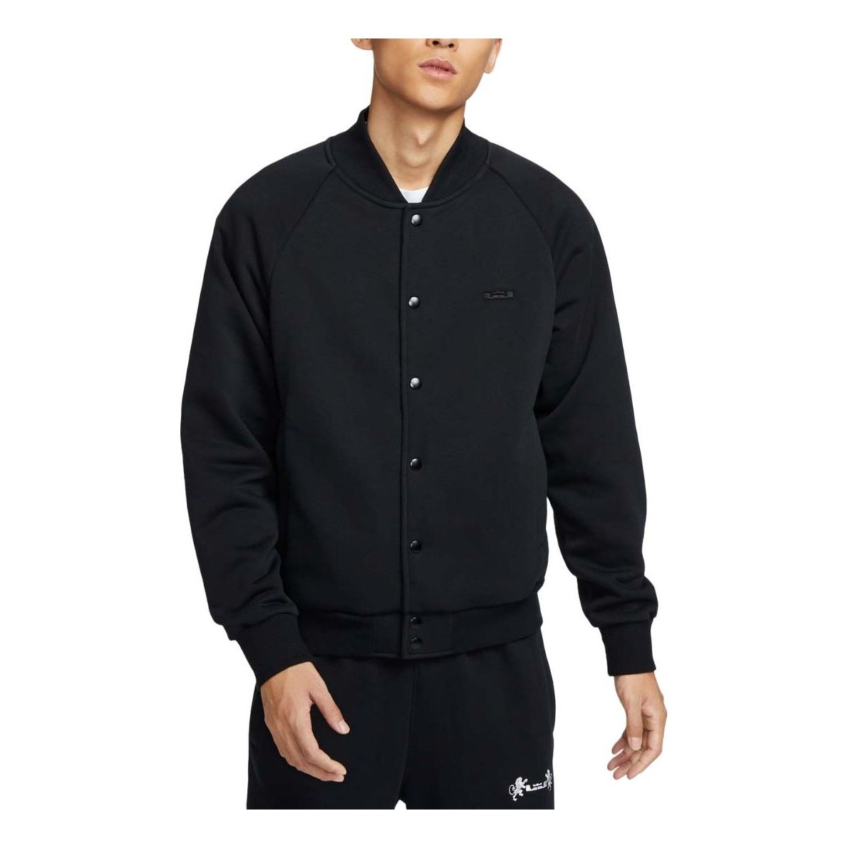Яке бомбър Nike LeBron Therma-FIT Basketball Jacket Черно | FZ1035-010, 0