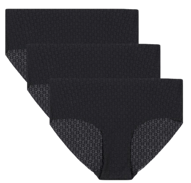 гащички Under Armour Under Armour Solid 3-Pack Hipster Panties Черно | 1390413-001, 0