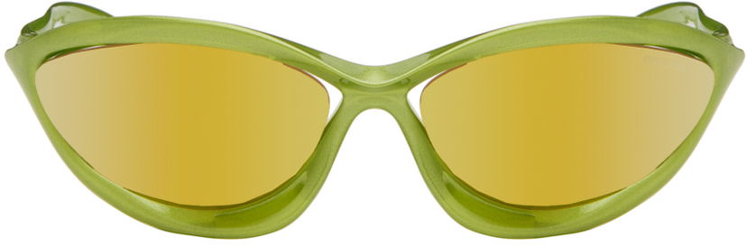 Слънчеви очила Prada Runway Sunglasses Зелено | 0PR A26S 8056262145975