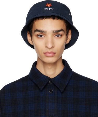 Шапка KENZO Paris Boke Flower Bucket Тъмно синьо | FC65AC404F33, 0