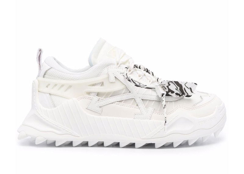 Кецове и обувки Off-White Odsy-1000 White White FW21 Бяло | OMIA139F21FAB0020101, 0