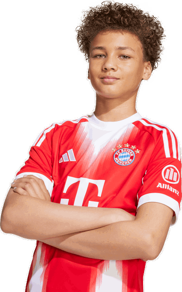 Фланелка adidas Performance FC Bayern Munich 25/26 Home Kit - Kids Червено | JN8525, 3