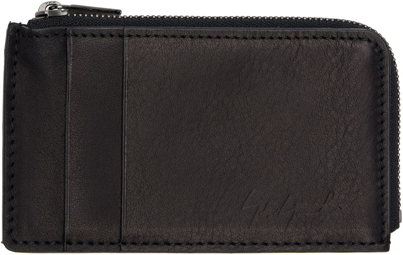 Портфейл Yohji Yamamoto YOHJI YAMAMOTO Mini Card Wallet Черно | DA-A85-784