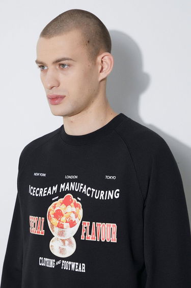 Пуловер BBC IceCream Icecream Special Flavour Crewneck Sweatshirt Черно | IC24122, 4