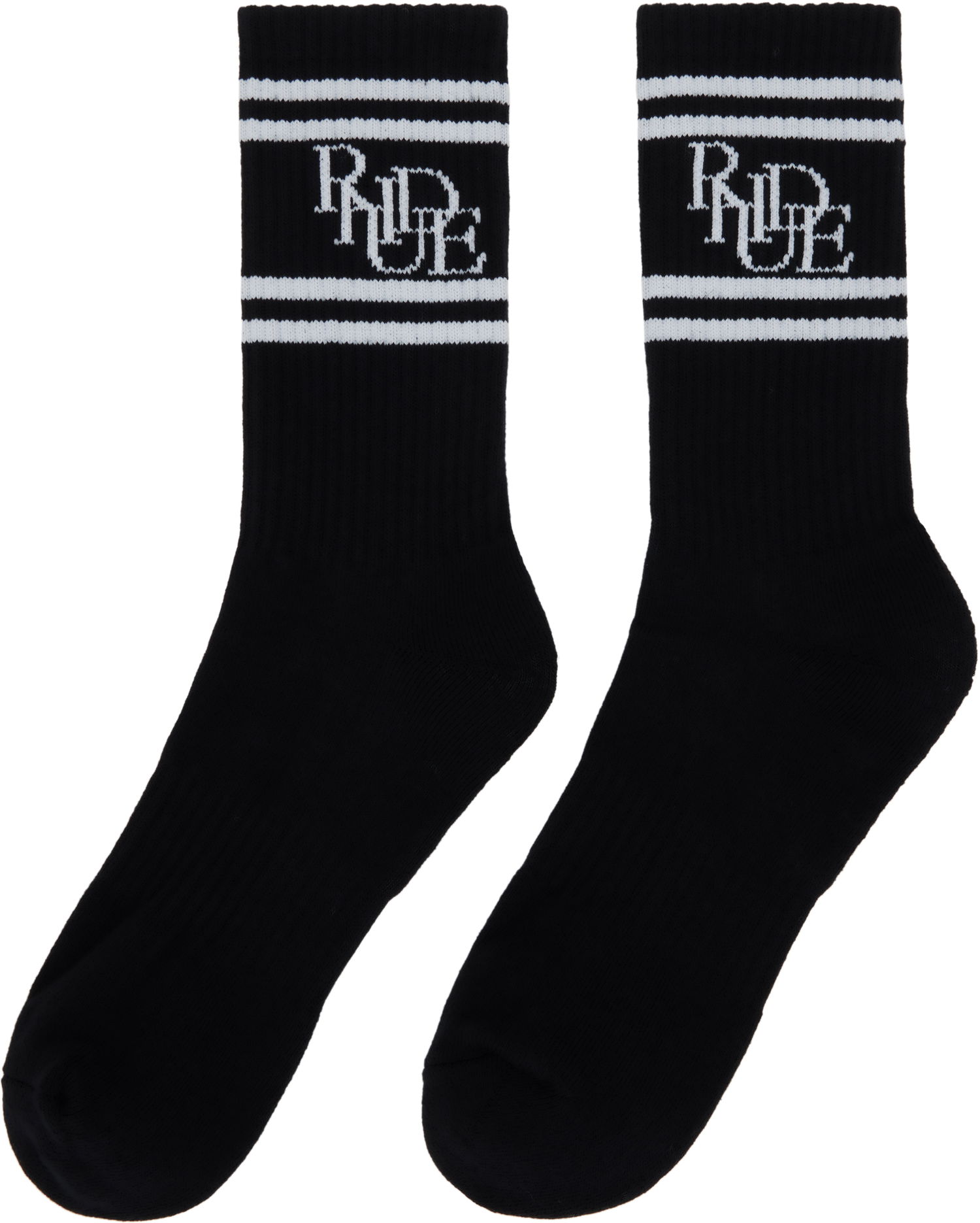 Чорапи Rhude Rhude Scrambler Socks Черно | RHSS25SO07227, 1