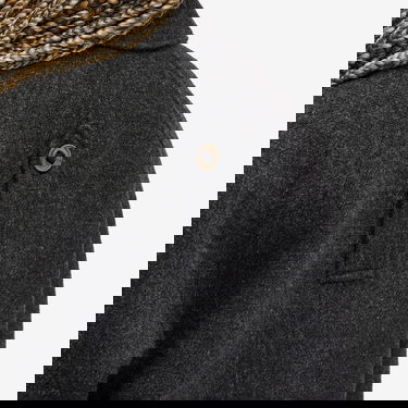 Яке YMC SGT Rock Wool Coat Черно | Q0XMB-Charcoal, 5