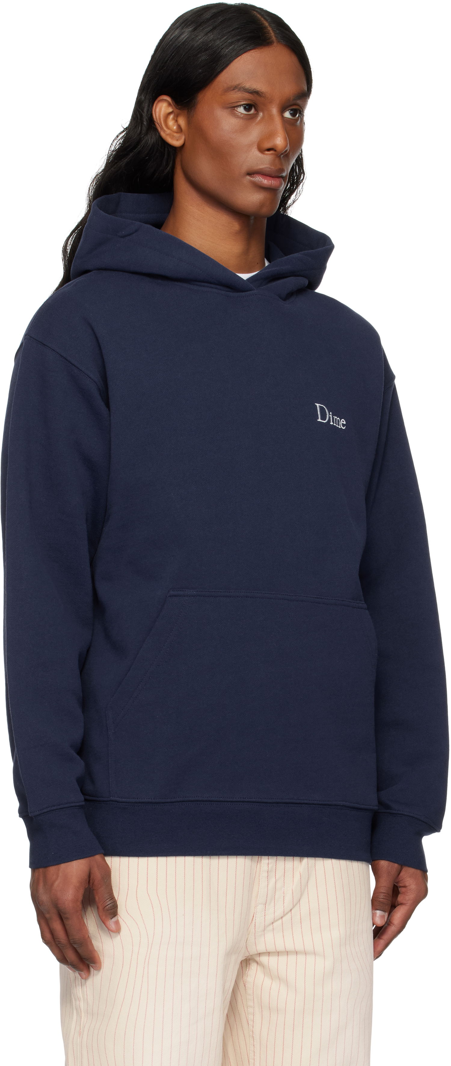 Суитчър Dime Classic Small Logo Hoodie Тъмно синьо | DIME2SP2533NVY, 1
