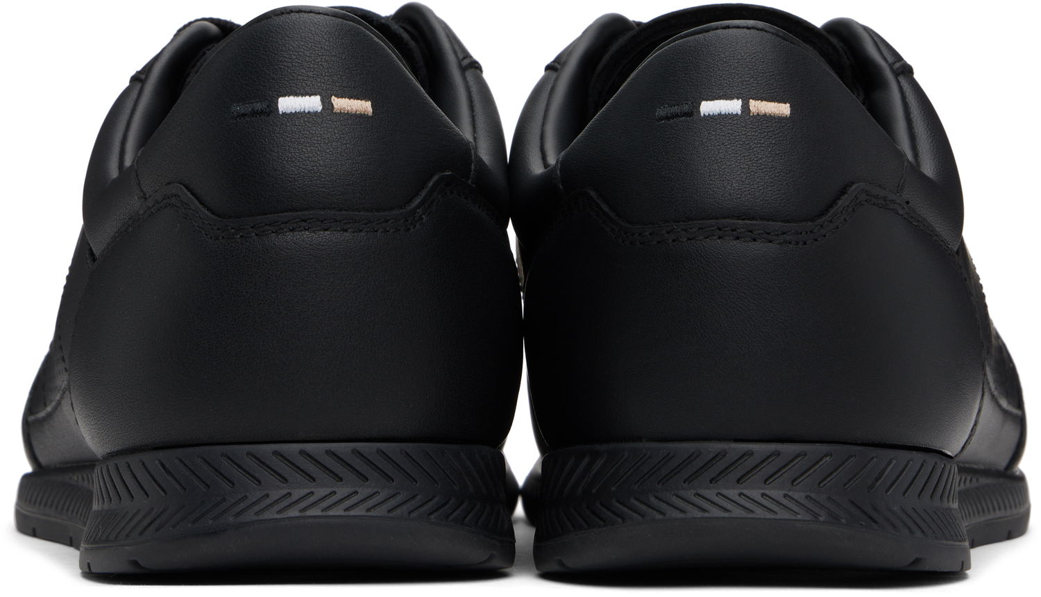 Облекло BOSS BOSS Nappa-Leather Черно | 50542099, 1