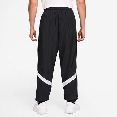 Панталони Nike Woven Basketball Pants with Mesh Side Panels and Diagonal Stripes Черно | HV3365-010, 2
