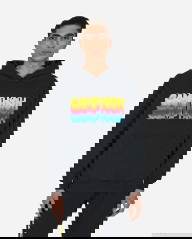 Суитчър Camp High High Vibrations Hoodie Черно | CHVIBHOOD VINTAGEBLACK, 0