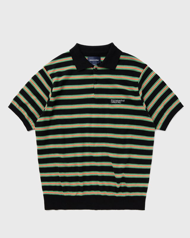 Striped Knit Polo