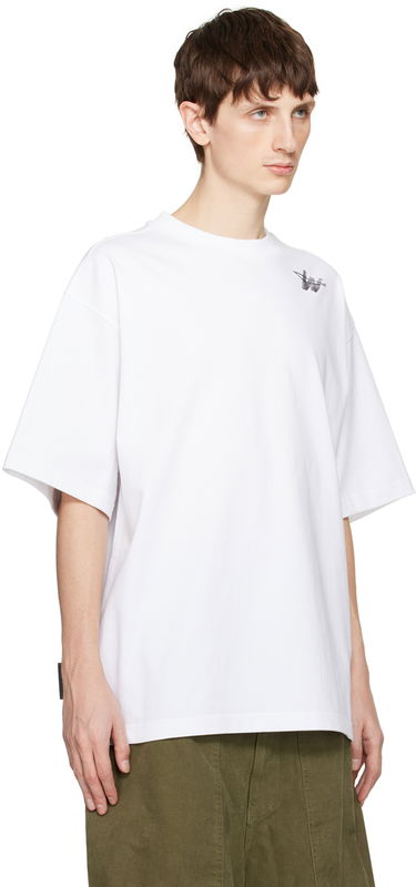 Тениска We11done We11done Printed T-Shirt Бяло | WD-TP6-20-073-U-WH, 1
