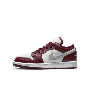 Кецове и обувки Jordan Air Jordan 1 Low "Bordeaux" GS Бургунди | 553560-615, 0
