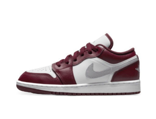 Кецове и обувки Jordan Air Jordan 1 Low "Bordeaux" GS Бургунди | 553560-615