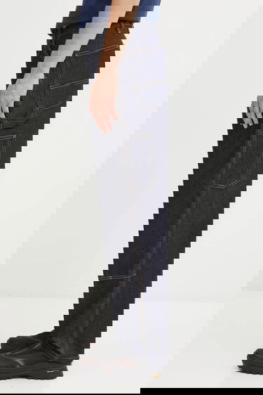 Дънки Carhartt WIP Double Knee Jeans Тъмно синьо | I032699.101, 1