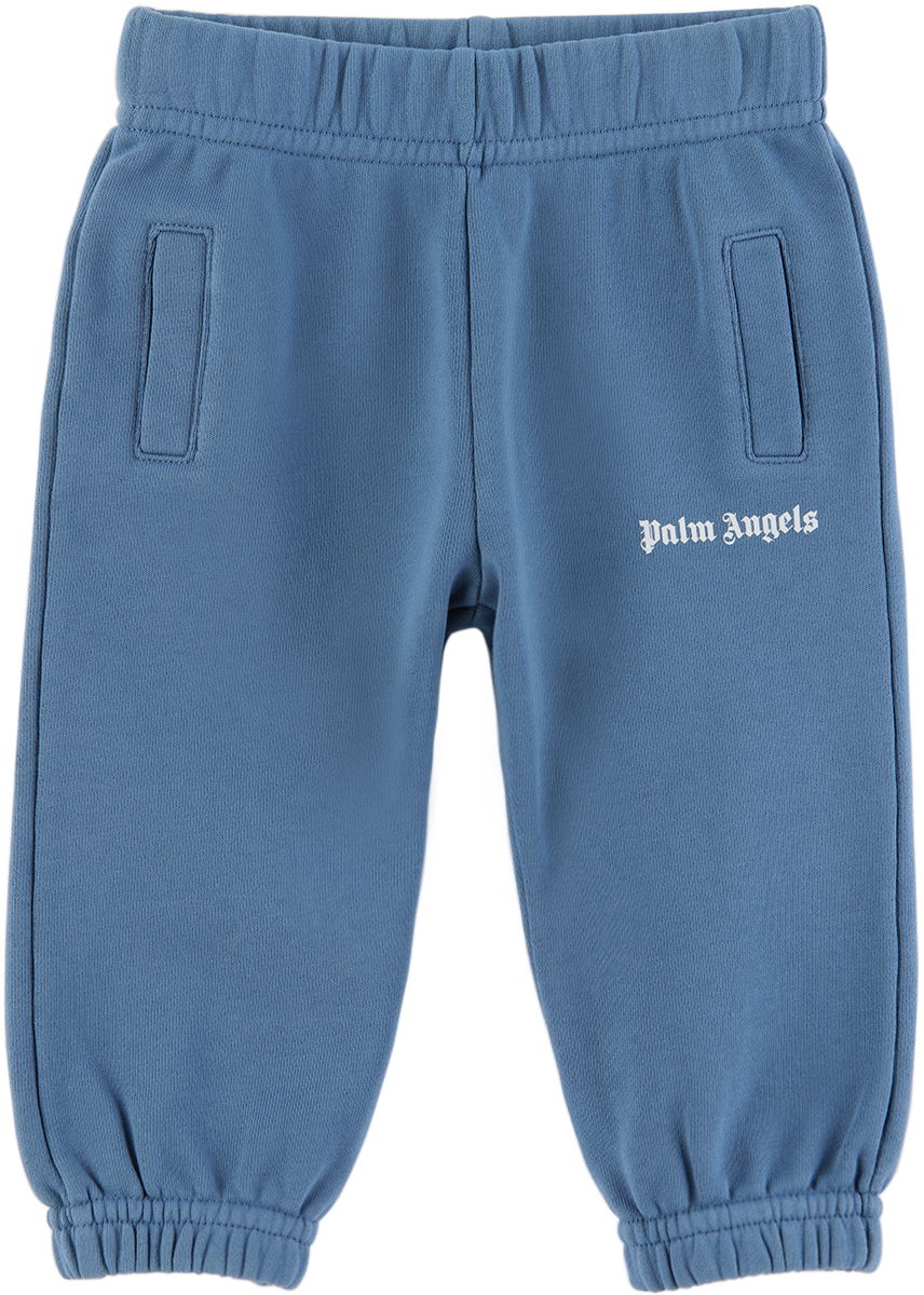 Спортни панталони Palm Angels Palm Angels Printed Lounge Pants Синьо | PBXD003S24FLE0014501, 0