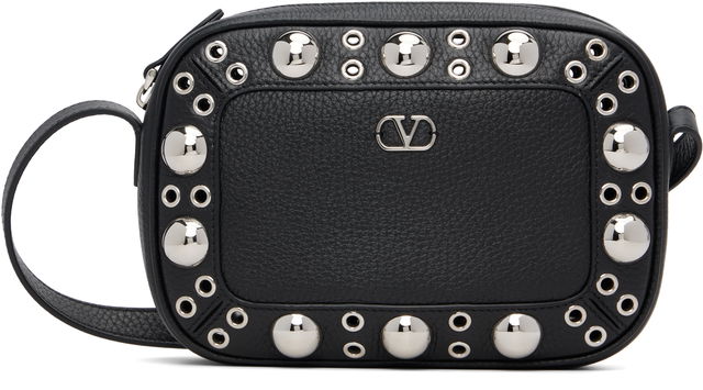 Valentino Garavani Nellcôte Calfskin Studded Shoulder Bag